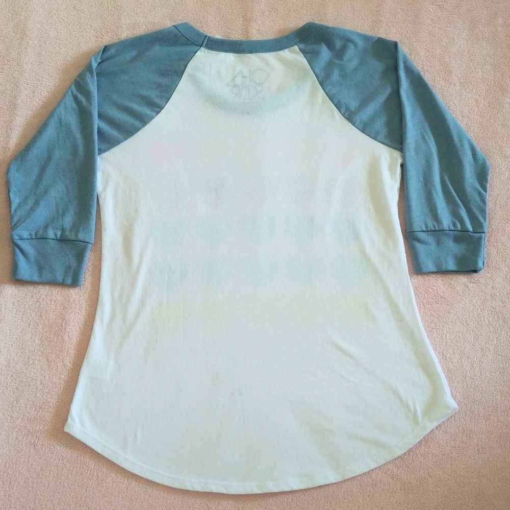 Chaser Pastel Hearts💕 Raglan (Baseball⚾) Tee - Picture 2 of 12